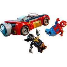 Конструктор LEGO Marvel Автомобиль Человека-паука vs. Отравленный Росомаха (76336)