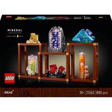 Конструктор LEGO Ideas Коллекция минералов 880 деталей (21362)