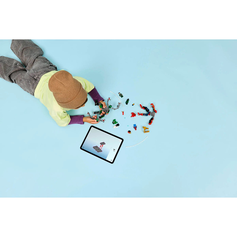 Заказать Конструктор LEGO Marvel Битва роботов: Человек-паук vs. Доктор Осьминог (76338)