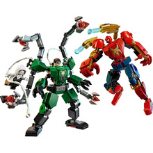 Конструктор LEGO Marvel Битва роботов: Человек-паук vs. Доктор Осьминог (76338)