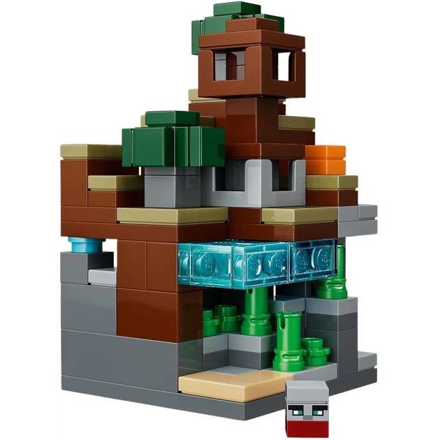 Конструктор LEGO Minecraft Міні-біоми 797 елементів (21589) Кріплення блок
