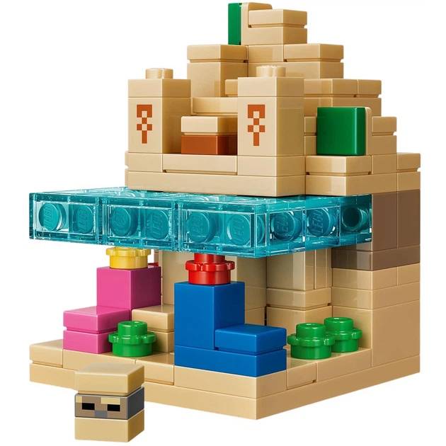 Фото Конструктор LEGO Minecraft Міні-біоми 797 елементів (21589)