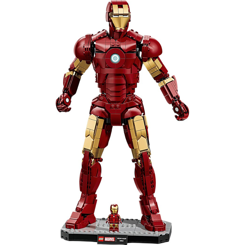 Конструктор LEGO Marvel Залізна Людина в броні Mark 3. Колекційний набір (76344) Тип класичний
