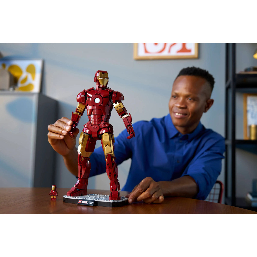 Фото Конструктор LEGO Marvel Залізна Людина в броні Mark 3. Колекційний набір (76344)
