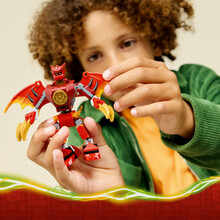 Конструктор LEGO Ninjago Бойовий набір робота Дракона Кая 85 елементів (71851)