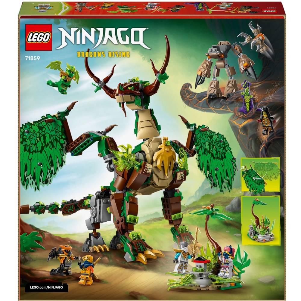 Конструктор LEGO Ninjago Дракон жизни 1050 элементов (71859) Тип уникальные детали