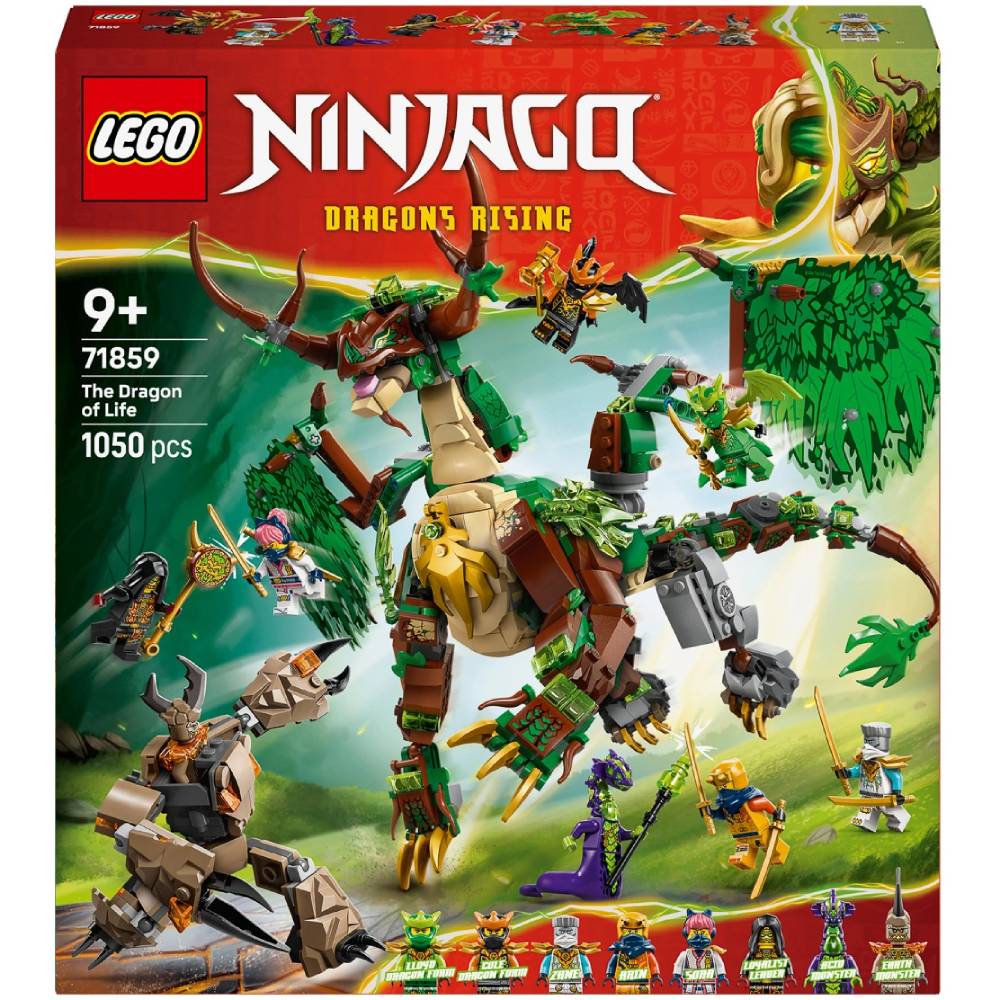 Конструктор LEGO Ninjago Дракон жизни 1050 элементов (71859)