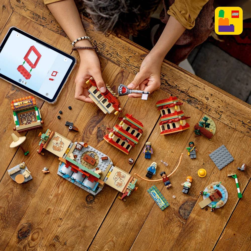 Конструктор LEGO ONE PIECE Битва в Арлонг-парку 926 елементів (75638) Кріплення блок