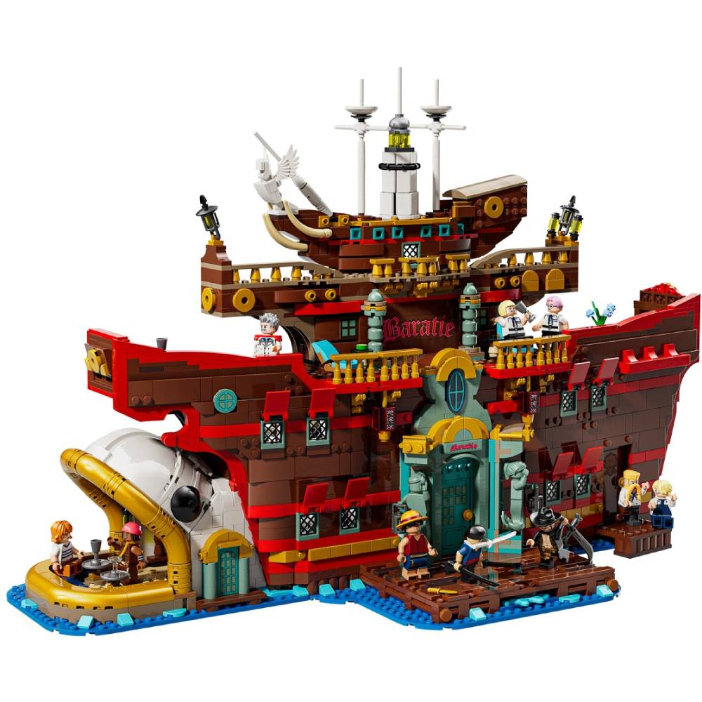 Конструктор LEGO ONE PIECE Плавучий ресторан Бараті 3402 елементів (75640) Тип унікальні деталі
