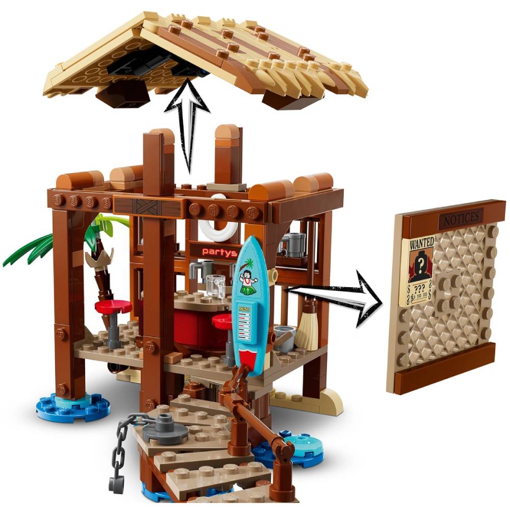 Конструктор LEGO ONE PIECE Хижина в Поселке Ветряков 229 деталей (75636) Тематика дома