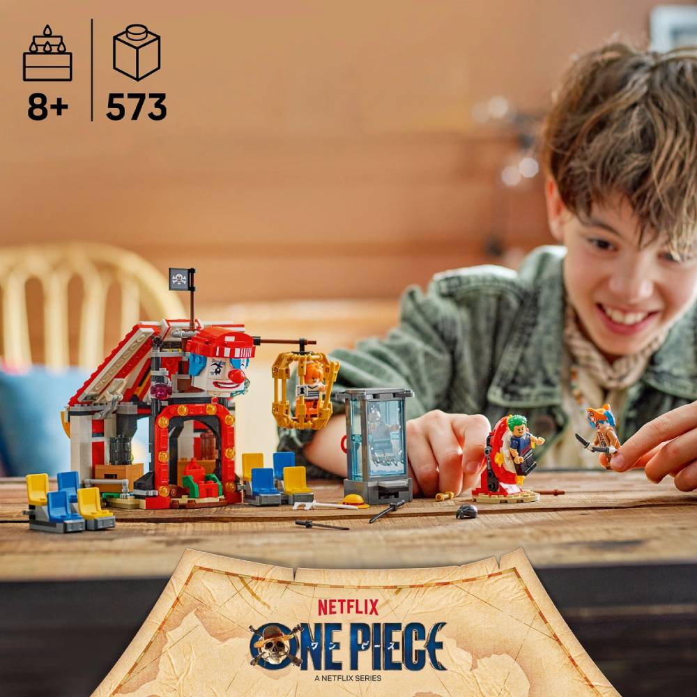 Конструктор LEGO ONE PIECE Цирковая палатка клоуна Багги 573 элементов (75637) Крепление блок