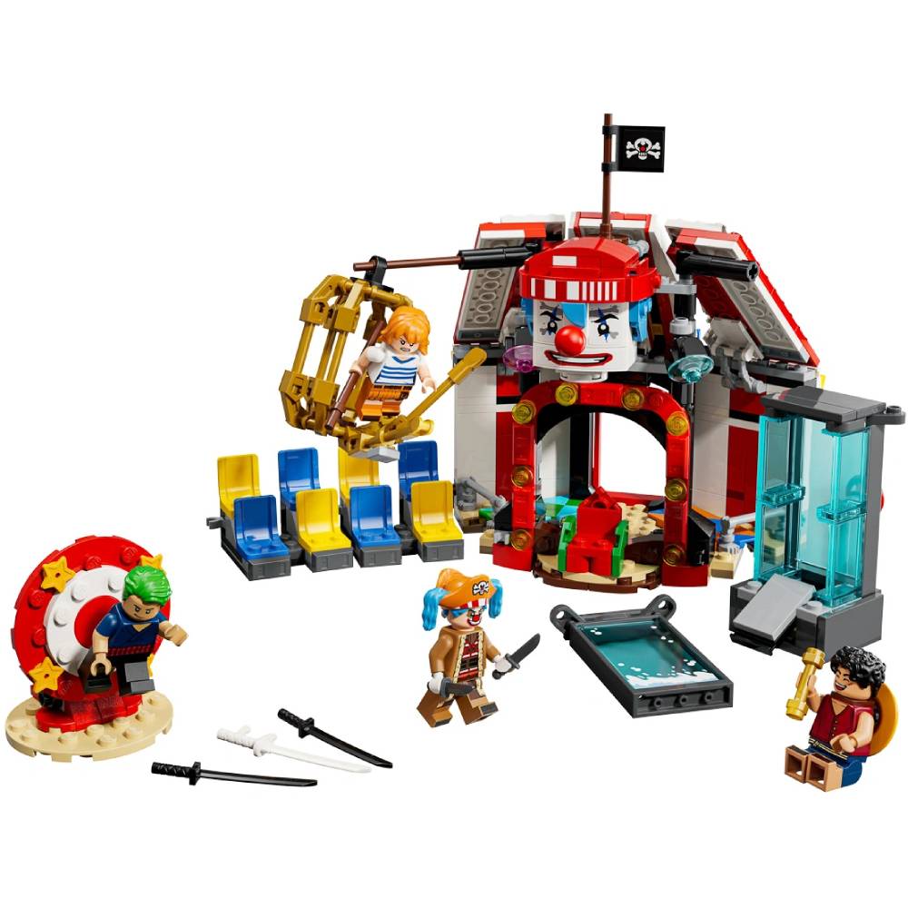 Конструктор LEGO ONE PIECE Цирковая палатка клоуна Багги 573 элементов (75637) Тип уникальные детали