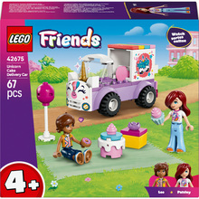 Конструктор LEGO Friends Автомобиль для доставки тортов с единорогами 67 эл (42675)