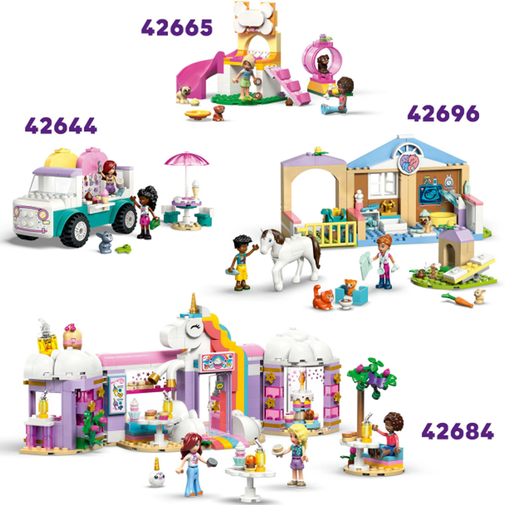 Покупка Конструктор LEGO Friends Автомобиль для доставки тортов с единорогами 67 эл (42675)