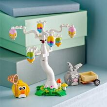 Конструктор LEGO Пасхальний кролик та полювання на курячі яйця 140 деталей (40808)