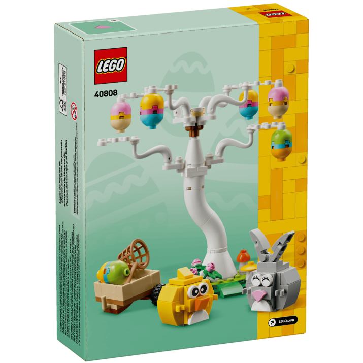 Замовити Конструктор LEGO Пасхальний кролик та полювання на курячі яйця 140 деталей (40808)