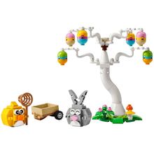 Конструктор LEGO Пасхальний кролик та полювання на курячі яйця 140 деталей (40808)