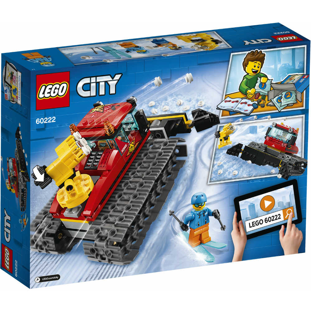 Фото Конструктор LEGO City Снегоуборочная машина 197 деталей (60222)