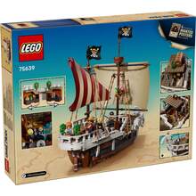 Конструктор LEGO ONE PIECE Пиратский корабль Вездеходный Мерри 1376 деталей (75639)