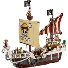 Конструктор LEGO ONE PIECE Пиратский корабль Вездеходный Мерри 1376 деталей (75639)
