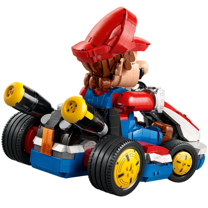 Зовнішній вигляд Конструктор LEGO Super Mario Mario Kart: Mario та Standard Kart 1972 деталі (72037)