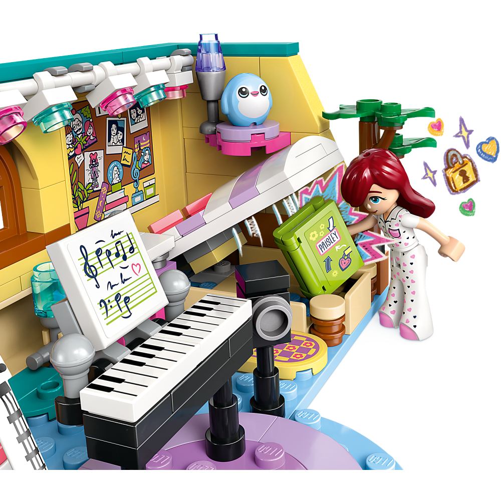 Зовнішній вигляд Конструктор LEGO Friends Кімната Пейслі 199 деталей (42647)