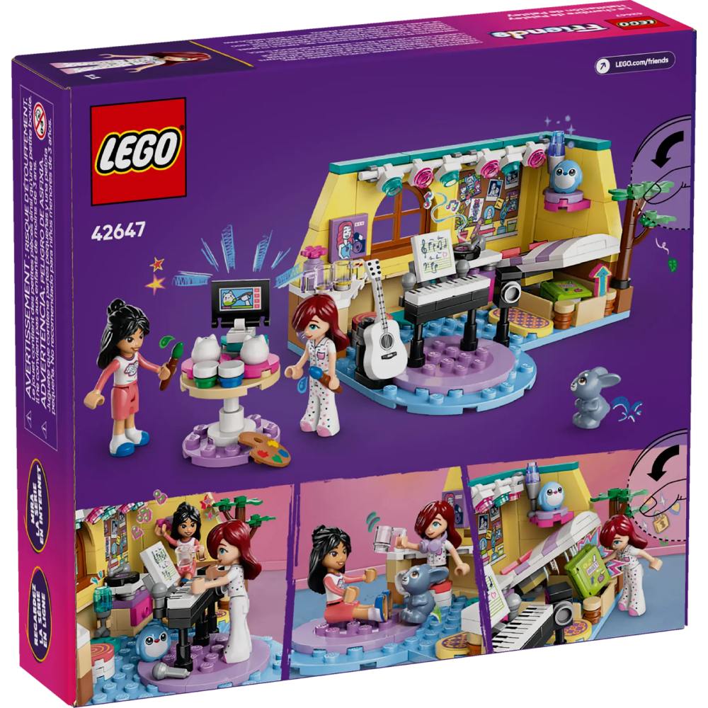Замовити Конструктор LEGO Friends Кімната Пейслі 199 деталей (42647)