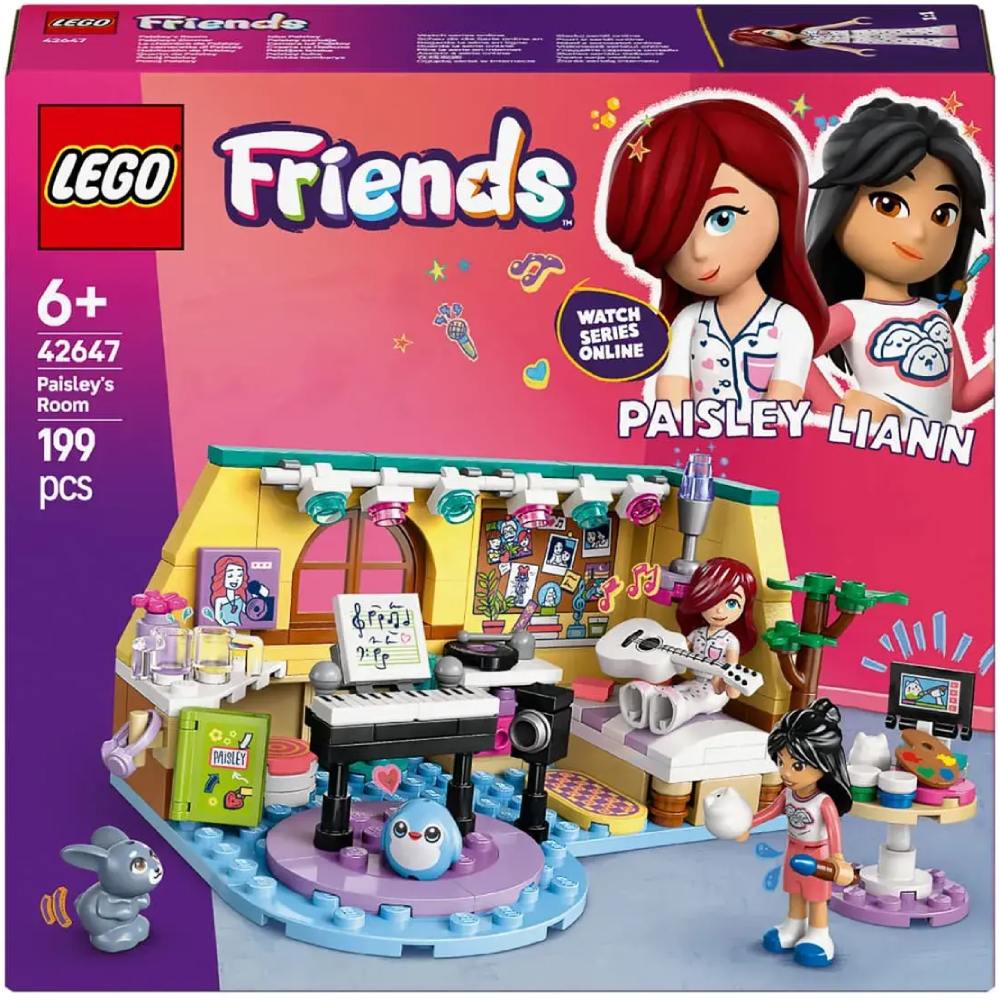 Конструктор LEGO Friends Кімната Пейслі 199 деталей (42647)