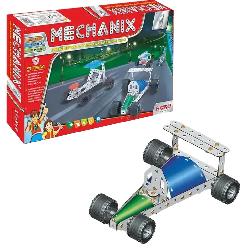 Конструктор ZEPHYR MECHANIX" №1 127 эл /10 мод (1003) Тип классический