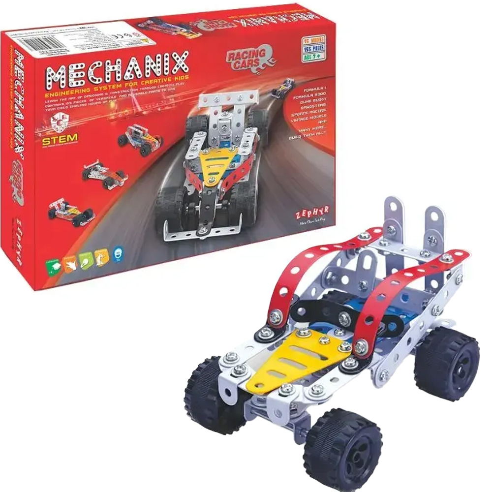 Конструктор ZEPHYR "MECHANIX" Автомобілі 155 ел /15 мод (1014) Тип класичний