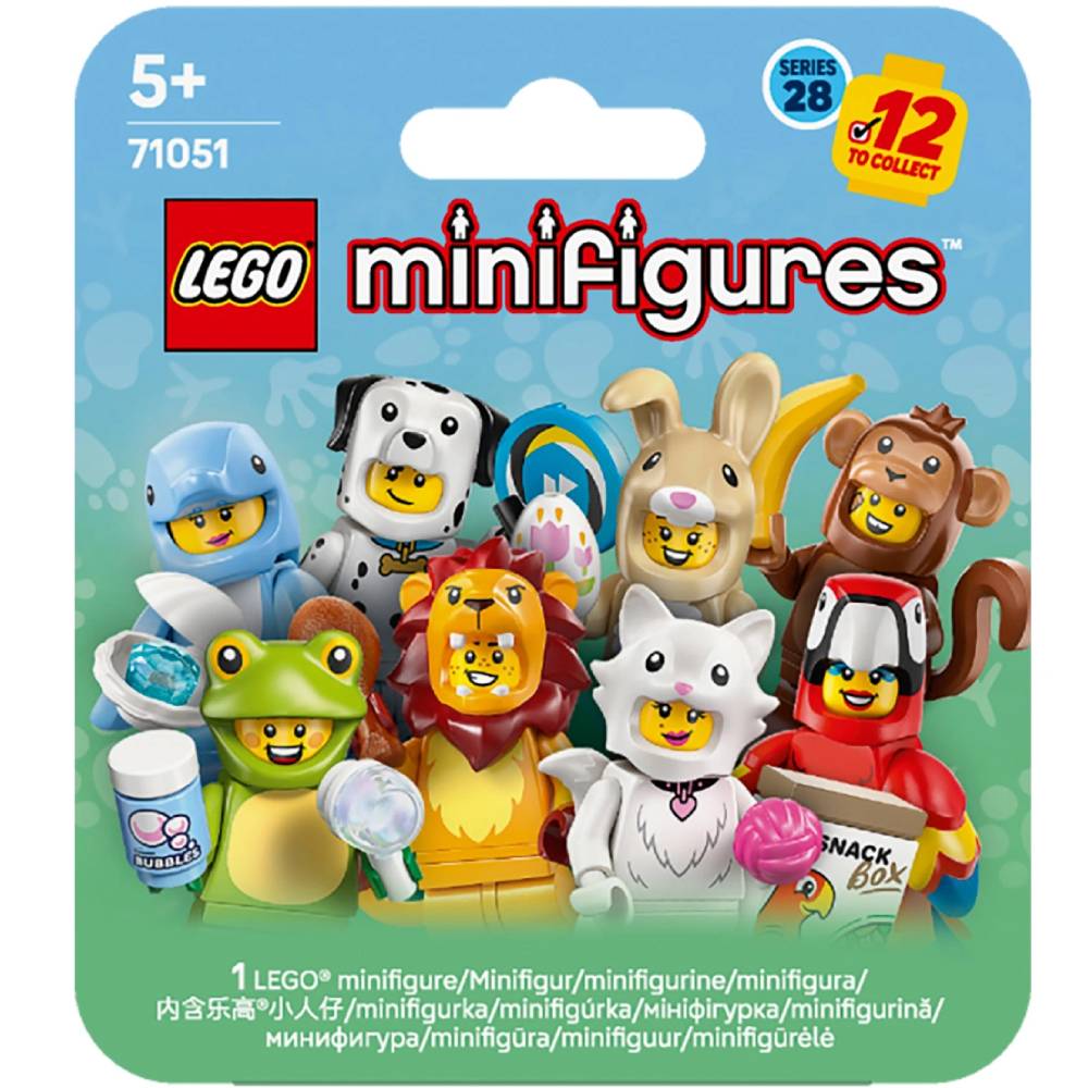 Конструктор-сюрприз LEGO Minifigures Животные. Серия 28 7 детали (71051)