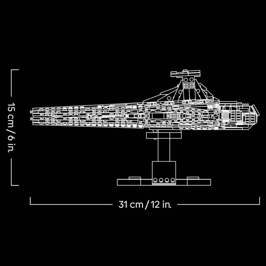 Зовнішній вигляд Конструктор LEGO Star Wars Зоряний крейсер класу Венатор 643 деталі (75441)