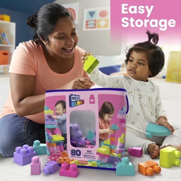 Конструктор MEGA BLOKS 80 деталей (DCH62) Для кого універсально