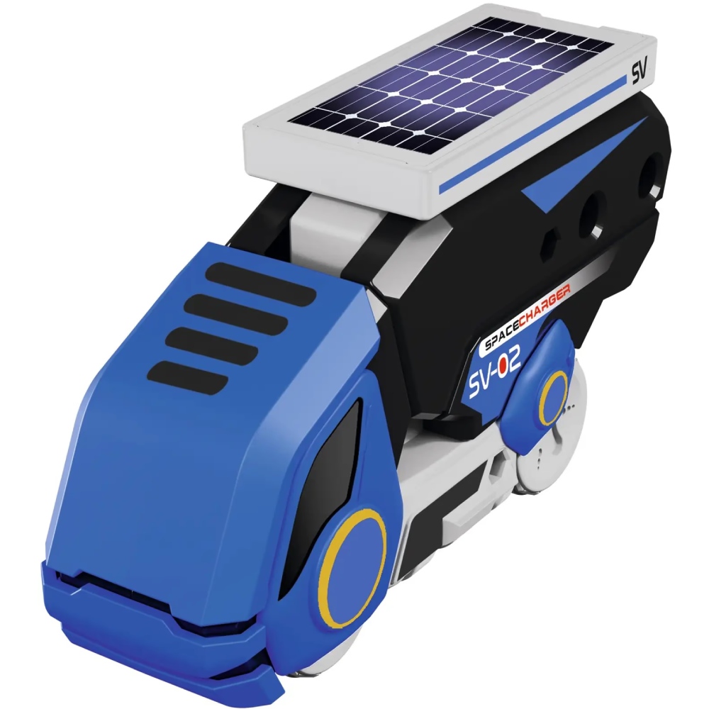 Конструктор BLUEROCKET Космические приключения 3 в 1 с солнечной панелью STEM (XT1803088) Крепление блок