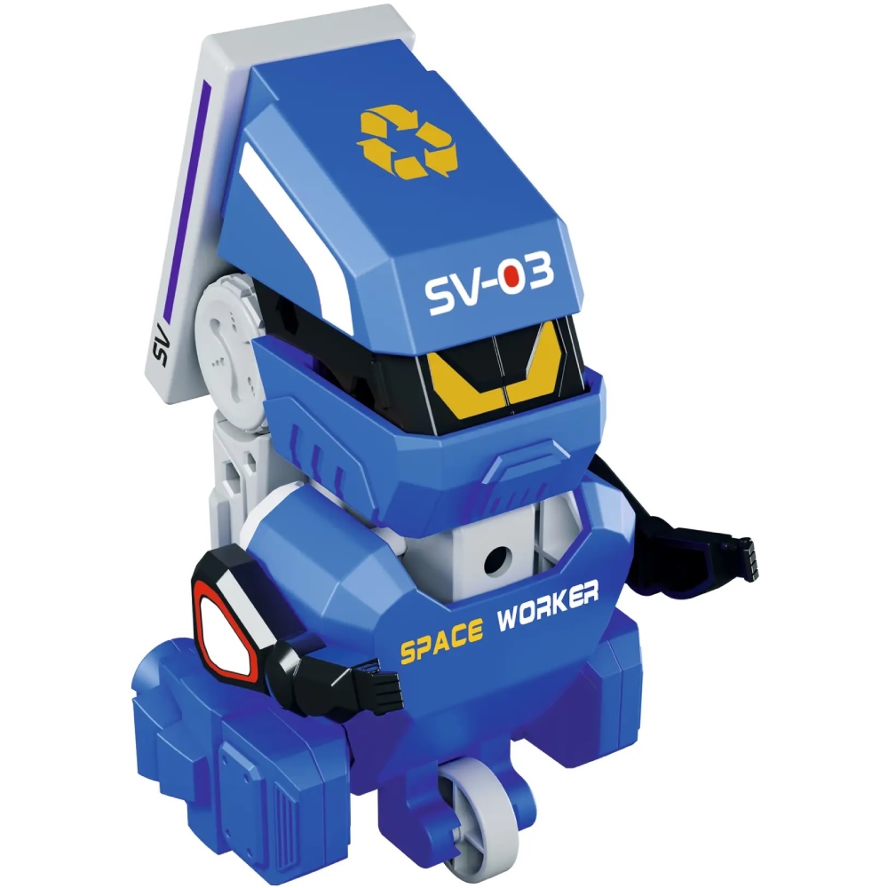 Конструктор BLUEROCKET Космические приключения 3 в 1 с солнечной панелью STEM (XT1803088) Тип транспорта космический корабль