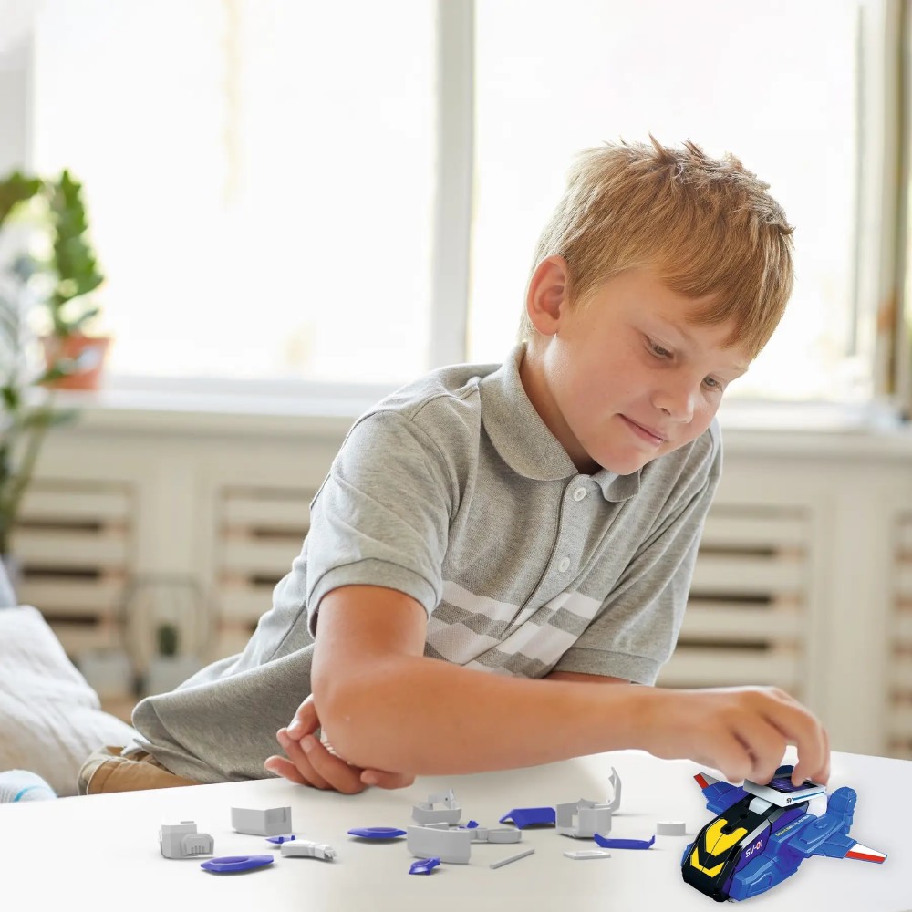 Внешний вид Конструктор BLUEROCKET Космические приключения 3 в 1 с солнечной панелью STEM (XT1803088)