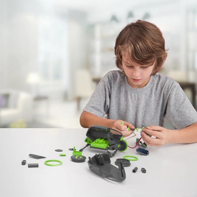 Конструктор BLUEROCKET Ровер с солнечной панелью STEM (XT1803087) Крепление блок