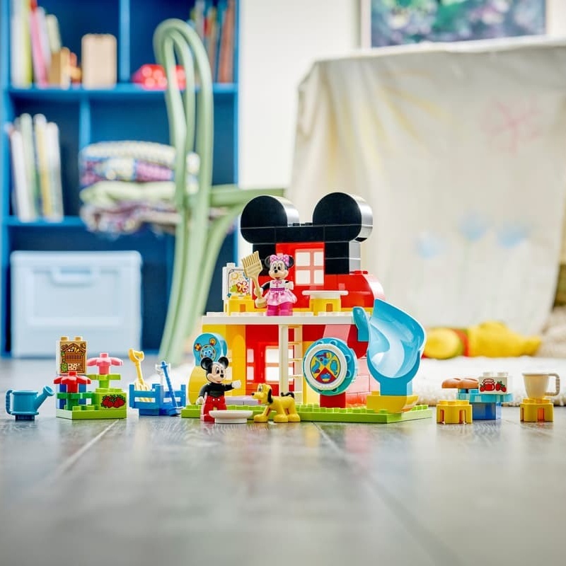 Зображення Конструктор LEGO DUPLO Міккі Маус: Клубний будинок з Мінні та Плуто 87 ел (10465)