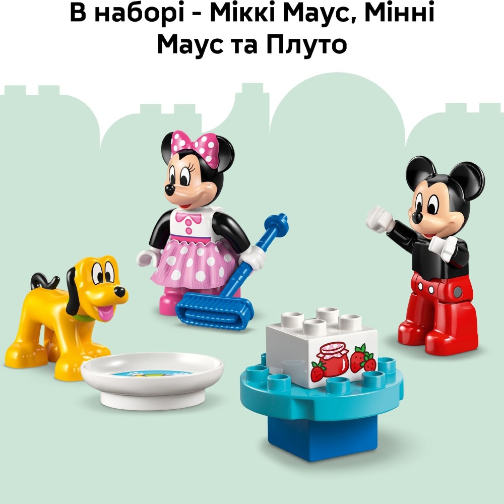 Конструктор LEGO DUPLO Міккі Маус: Клубний будинок з Мінні та Плуто 87 ел (10465) Кріплення блок