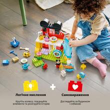 Конструктор LEGO DUPLO Міккі Маус: Клубний будинок з Мінні та Плуто 87 ел (10465)