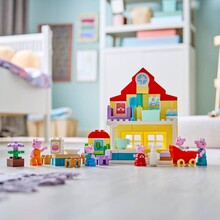 Конструктор LEGO DUPLO Peppa Pig Сімейний будинок 84 ел (10467)