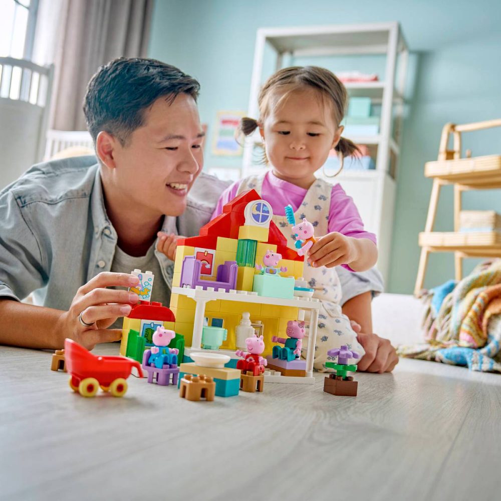 Зображення Конструктор LEGO DUPLO Peppa Pig Сімейний будинок 84 ел (10467)