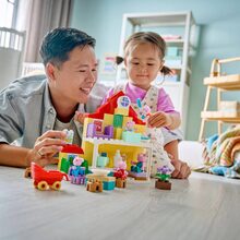 Конструктор LEGO DUPLO Peppa Pig Сімейний будинок 84 ел (10467)