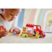 Конструктор LEGO DUPLO Peppa Pig Трактор та ринок 18 ел (10468)
