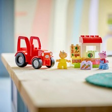 Конструктор LEGO DUPLO Peppa Pig Трактор та ринок 18 ел (10468)