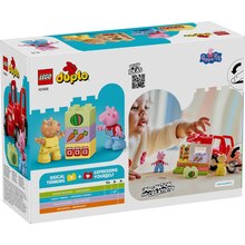 Конструктор LEGO DUPLO Peppa Pig Трактор та ринок 18 ел (10468)