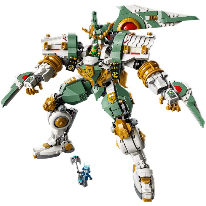 Конструктор LEGO Ninjago Робот-титан Ллойда 15-та річниця 1293 ел (71860) Кріплення блок
