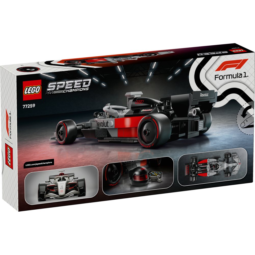Замовити Конструктор LEGO Гоночний автомобіль Audi Revolut F1 Team R26 216 ел (77259)