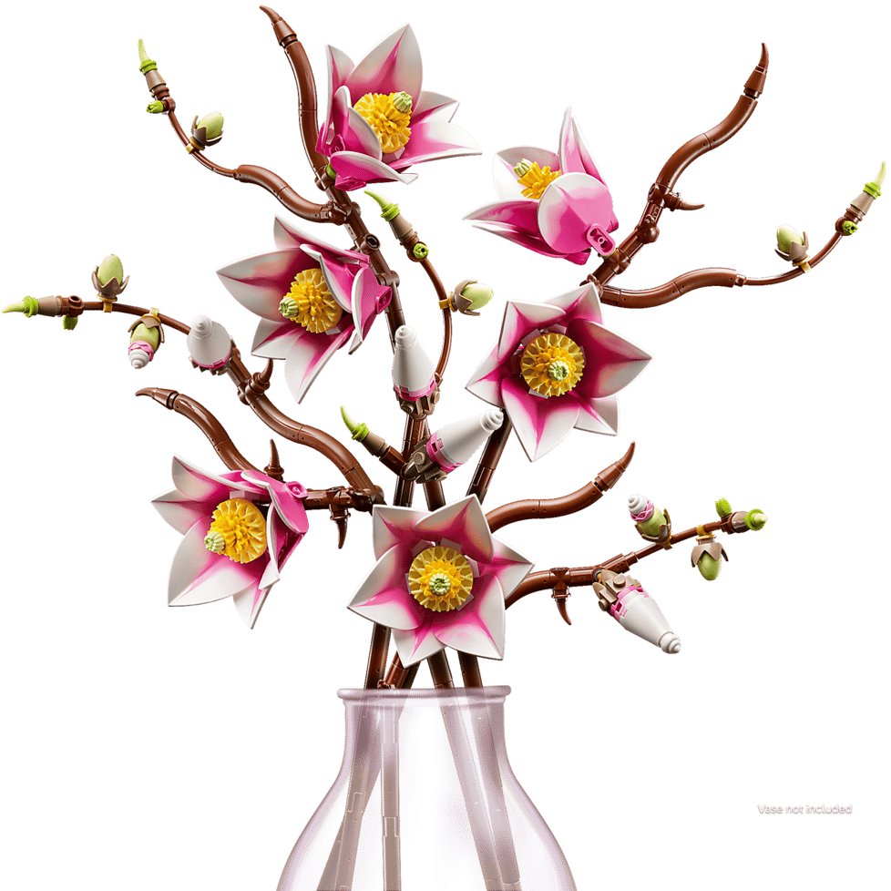 Конструктор LEGO Botanicals Ветки магнолии 435 эл (11510) Тип классический