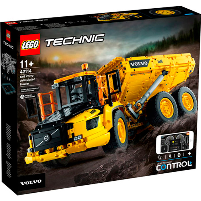 Конструктор LEGO Technic Самоскид Volvo 6х6 (42114)